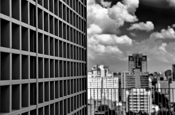 Buildings in the Vila Madalena district in São Paulo in Brazil