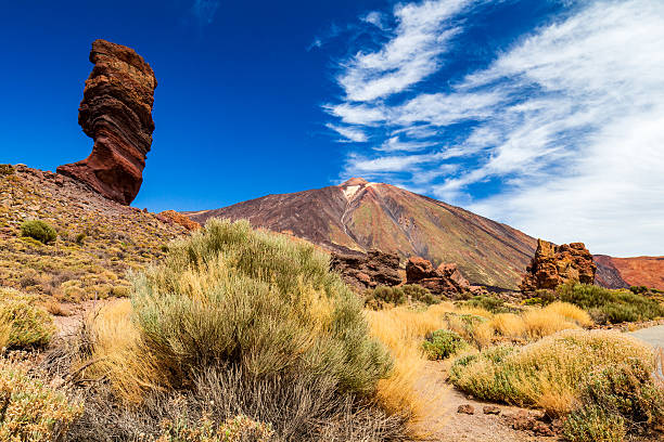 istock Panoramic view Roque Cinchado rock formation with Pico del Teide 622987536