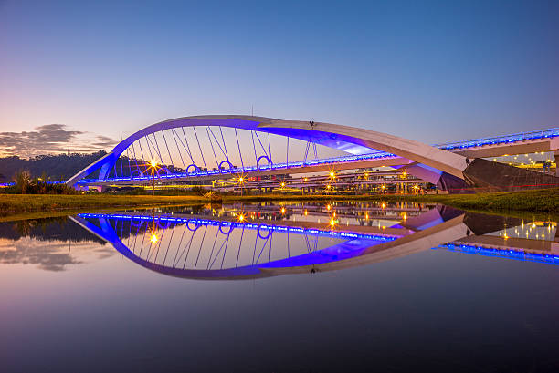 Beautiful bridge in Taipei