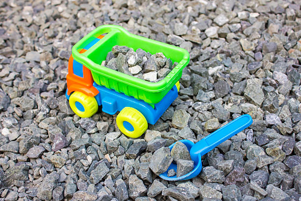 istock tipper truck unload crushed rocks 622990188