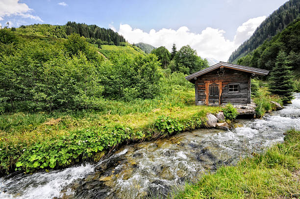 istock weathered barn in zillertal valley alps Austria 622991212