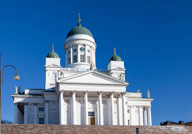 istock Lutheran cathedral in Helsinki, Finland 622991458