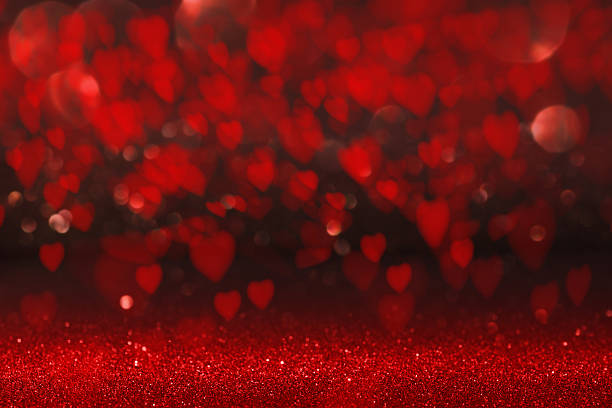 istock Background with red heart for Valentines Day 622993390