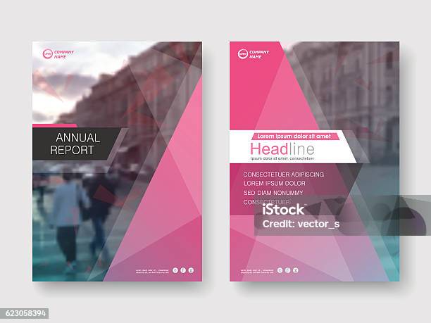 Cover Design Annual Reportvector Template Brochures Stock Illustration - Download Image Now