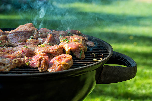 istock Fresh steaks grilled outdoors on the barbecue grill 623059078