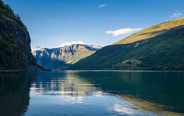 istock Scenic sunset view of Sognefjord 623063444