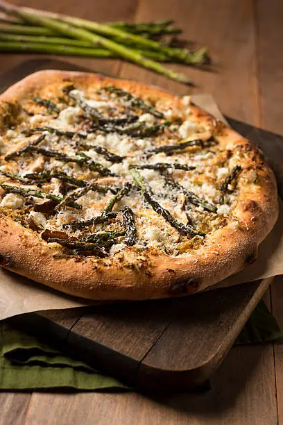 Photo of Asparagus Pizza