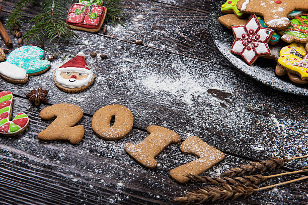 istock Gingerbreads for new years and christmas 623065392
