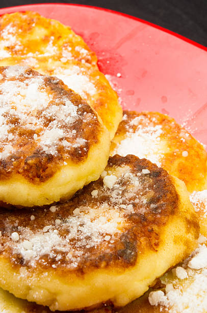 istock red plate of pancakes 623068706