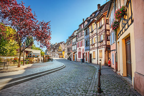 Town of Colmar Town of Colmar half timbered photos stock pictures, royalty-free photos & images