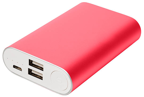 istock Pink powerbank for tablet 623093938