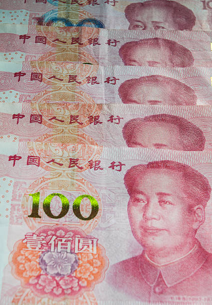 istock Money. China yuan banknote 623095854
