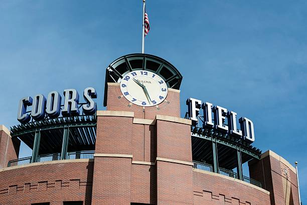 coors field, colorado rockies, denver - coors field - fotografias e filmes do acervo