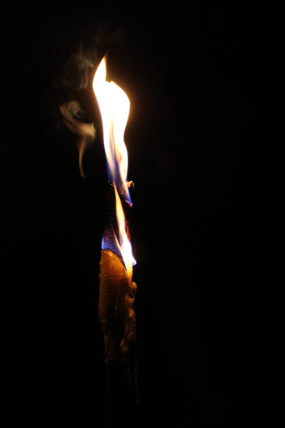 istock Citronella Candle at Night 623097626