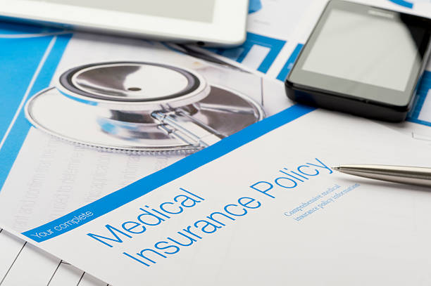 istock Health Insurance Policy brochure 623104700