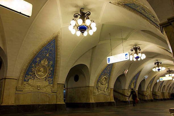istock Photos in the Moscow metro 623106076