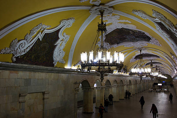 istock Photos in the Moscow metro 623106896