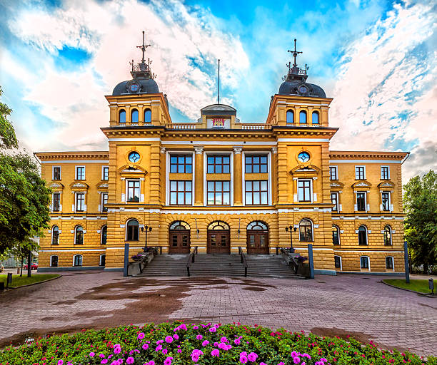 istock Oulu City Hall (Oulu City Hall). Oulu, Finland. 623107170