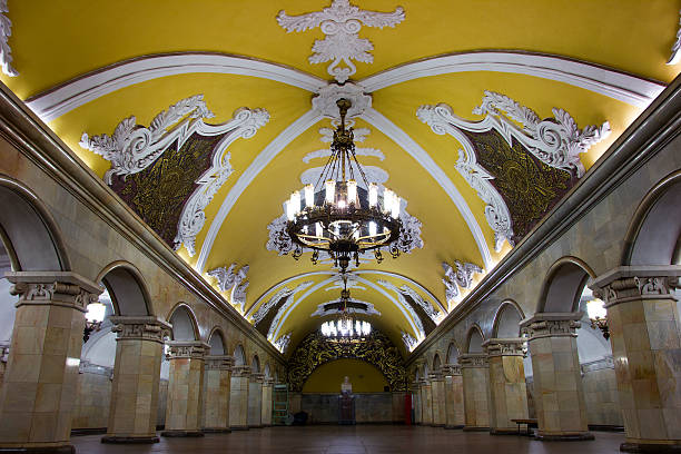 istock Photos in the Moscow metro 623107184