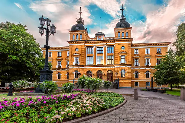 Oulu City Hall (Oulun kaupungintalo) is the seat for the municipal government of the City of Oulu, Finland. It is located in the Pokkinen district of the central Oulu.