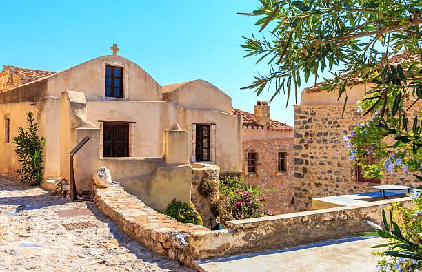 istock Monemvasia the medieval town in Peloponnese 623114868