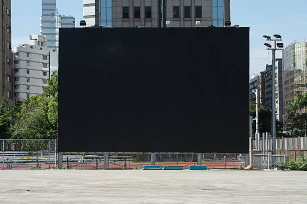 istock Large blank billboard on a street wall 623120414
