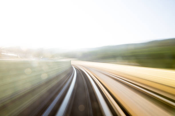 istock Speed motion in urban highway road tunnel 623120770