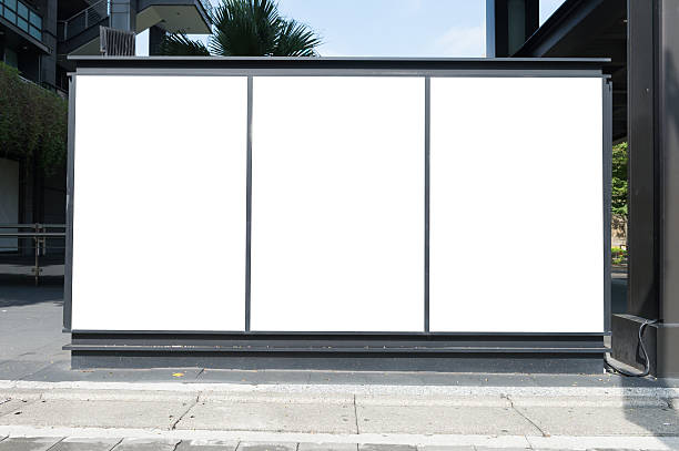 istock Large blank billboard on a street wall 623121154
