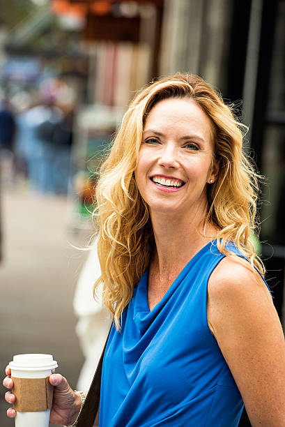 istock Urban Mature Blond Woman 623173928