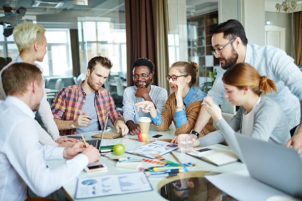 istock Briefing of designers 623176424