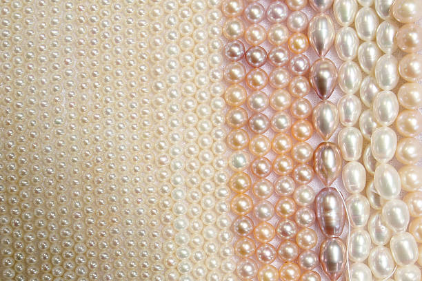 istock Pile of pearl on the background 623178038