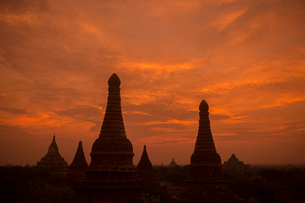 istock ASIA MYANMAR BAGAN TEMPLE PAGODA LANDSCAPE 623179306