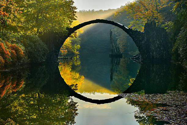 istock Amazing place in Germany - Rakotzbrucke 623185184