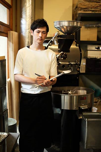 istock The barista who manages the coffee 623189104