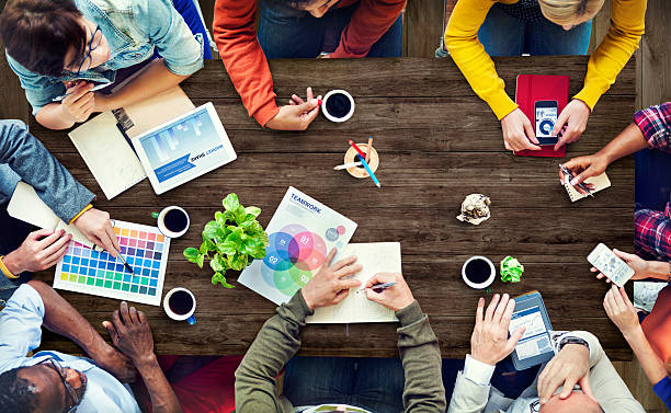 istock Multiethnic Designer Brainstorming Contemporary Concept 623192072