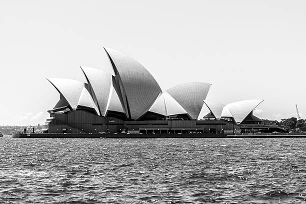 ópera de sydney. austrália. - bay sydney australia opera house australia imagens e fotografias de stock