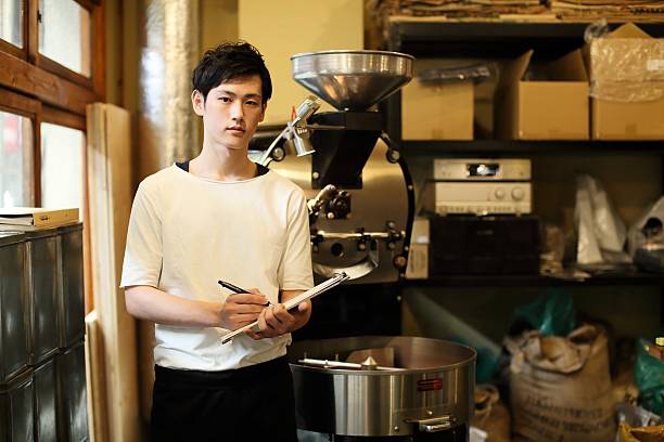 istock The barista who manages the coffee 623193374