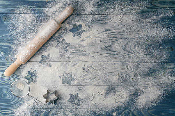 istock Christmas background with ingredients in the kitchen 623194540