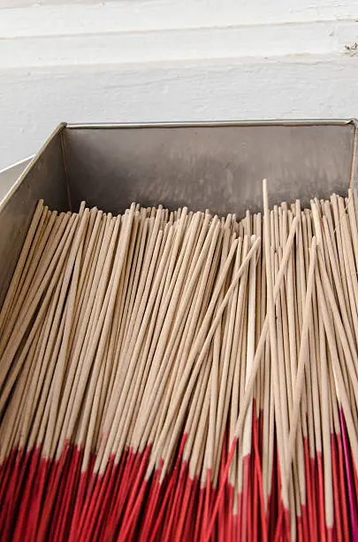 incense sticks in box