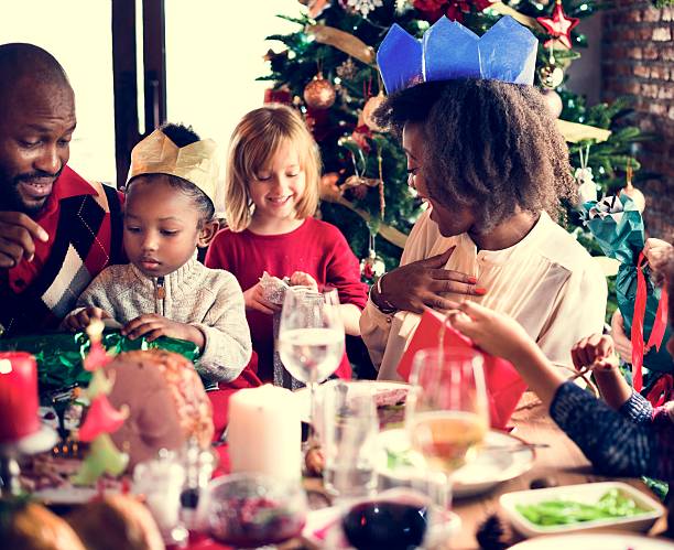 istock Family Together Christmas Celebration Concept 623198118