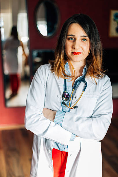 istock Smiling woman doctor 623200202