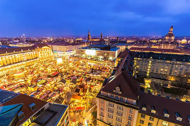 Christmas market in Dresden