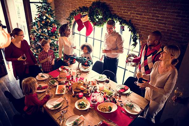 istock Family Together Christmas Celebration Concept 623207678
