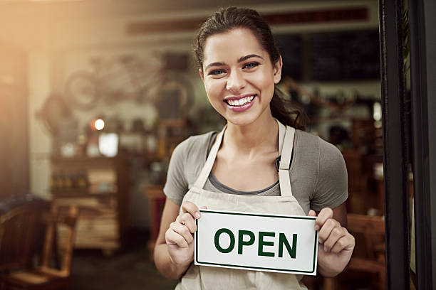 istock Small business owner goals achieved 623208654