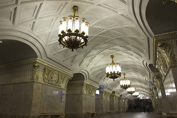 istock Photos in the Moscow metro 623210970