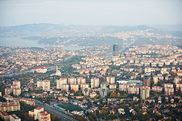 Aerial view of  Istanbul