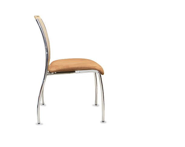 istock The office chair from beige leather. Isolated 623213614