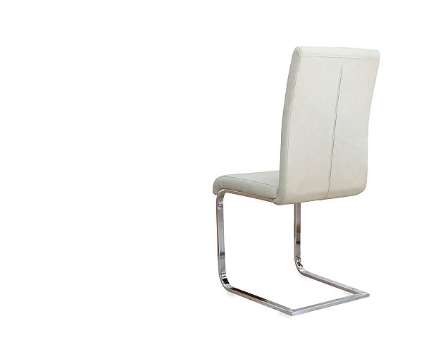 istock The office chair from beige leather. Isolated 623265372