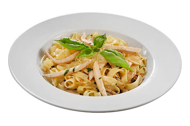 istock Egg noodles with chicken and oregano 623266310