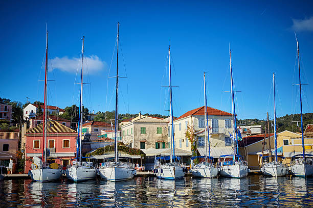 Paxoi island in Greece at summer